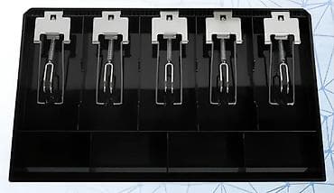 Лоток для денежных купюр и монет для кассового ящика. - 5 отделений at lalafo.kg Лоток для денежных купюр и монет для кассового ящика. - 5 отделений