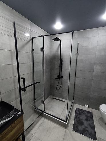 Душевая кабина Квадрат, Размер: 1 x 1 см, Высота поддона: 10 см,Покрытие: Матовое at lalafo.kg Душевая кабина Квадрат, Размер: 1 x 1 см, Высота поддона: 10 см,Покрытие: Матовое