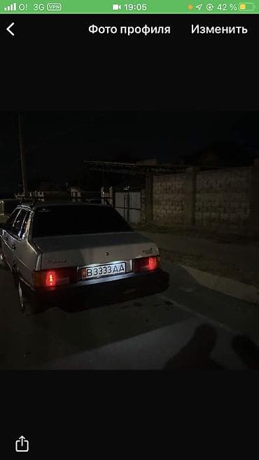 ВАЗ (ЛАДА) 21099: 2004 г., 1.5 л, Механика, Бензин, Седан at lalafo.kg ВАЗ (ЛАДА) 21099: 2004 г., 1.5 л, Механика, Бензин, Седан