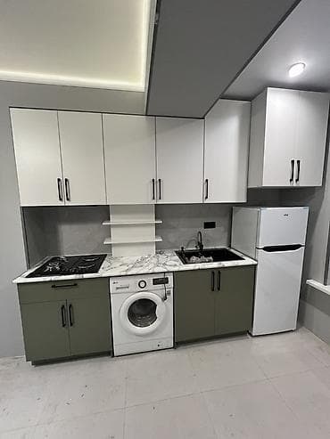 Жаңы жасалган кухонный гарнитур. Жөнөкөй, бирок абдан тыкан жана at lalafo.kg Жаңы жасалган кухонный гарнитур. Жөнөкөй, бирок абдан тыкан жана