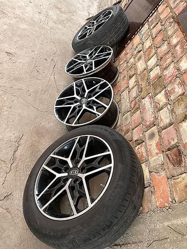 Колеса в сборе 225 / 45 / R 18, Б/у, Комплект, Легковые, Литые, отверстий - 5 at lalafo.kg Колеса в сборе 225 / 45 / R 18, Б/у, Комплект, Легковые, Литые, отверстий - 5