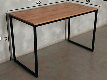 Письменный/компьютерный стол в современном лофт-стиле - Размеры: 120 at lalafo.kg Письменный/компьютерный стол в современном лофт-стиле - Размеры: 120