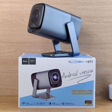 🎥 Проектор HOCO DT7 | Full HD | Android | Wi-Fi | Bluetooth at lalafo.kg 🎥 Проектор HOCO DT7 | Full HD | Android | Wi-Fi | Bluetooth