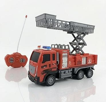 Игрушка: пожарная машина на радиоуправлении - Тип: радиоуправляемый at lalafo.kg Игрушка: пожарная машина на радиоуправлении - Тип: радиоуправляемый