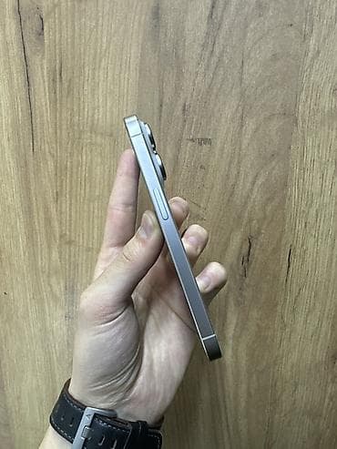 IPhone 15 Pro, Б/у, 256 ГБ, White Titanium, 84 % at lalafo.kg IPhone 15 Pro, Б/у, 256 ГБ, White Titanium, 84 %