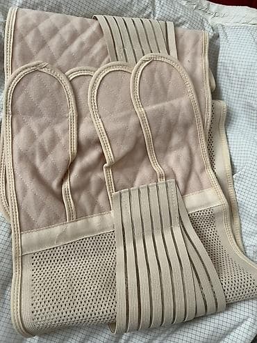 Послеродовой корсет-пояс (бандаж) для живота и талии - Комплектация at lalafo.kg Послеродовой корсет-пояс (бандаж) для живота и талии - Комплектация