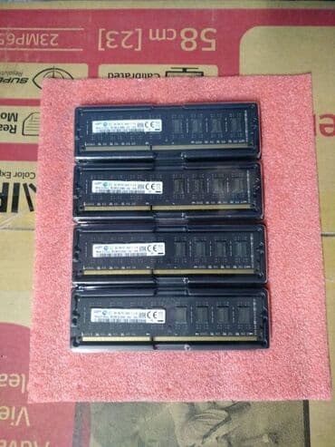 Оперативная память, Новый, Samsung, 8 ГБ, DDR3, 1600 МГц, Для ПК at lalafo.kg Оперативная память, Новый, Samsung, 8 ГБ, DDR3, 1600 МГц, Для ПК