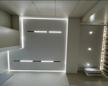 Натяжной потолок Матовое Монтаж at lalafo.kg Натяжной потолок Матовое Монтаж