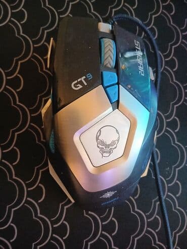 Игровая проводная мышь GT9 - Агрессивный дизайн в стиле «киберпанк» at lalafo.kg Игровая проводная мышь GT9 - Агрессивный дизайн в стиле «киберпанк»