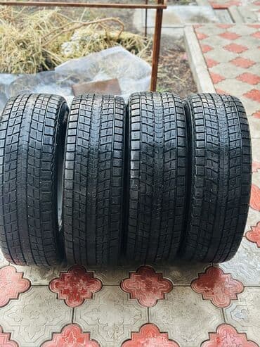 Шины 225 / 60 / R 17, Зима, Б/у, Комплект, Легковые, Япония, DUNLOP at lalafo.kg Шины 225 / 60 / R 17, Зима, Б/у, Комплект, Легковые, Япония, DUNLOP