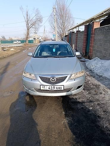 Mazda 6: 2004 г., 2.3 л, Механика, Бензин, Универсал at lalafo.kg Mazda 6: 2004 г., 2.3 л, Механика, Бензин, Универсал