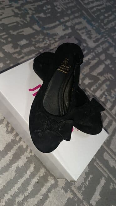 Балетки женские Kalun - Цвет: черный - Материал верха: бархатистый at lalafo.kg Балетки женские Kalun - Цвет: черный - Материал верха: бархатистый