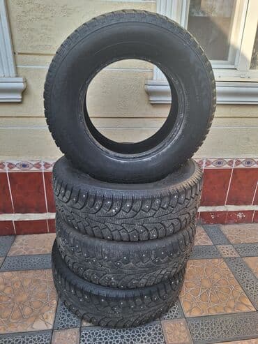 Колеса в сборе 215 / 65 / R 16, Зимняя шипованная, Комплект, Внедорожные (АТ/МТ), Литые, отверстий - 5 at lalafo.kg Колеса в сборе 215 / 65 / R 16, Зимняя шипованная, Комплект, Внедорожные (АТ/МТ), Литые, отверстий - 5