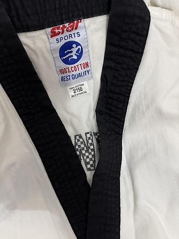 Кимоно (добок) для тхэквондо Star Sports - Материал: 100% хлопок (на at lalafo.kg Кимоно (добок) для тхэквондо Star Sports - Материал: 100% хлопок (на