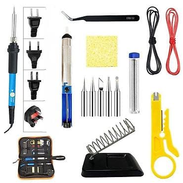 Паяльный набор для электроники – полный комплект инструментов для at lalafo.kg Паяльный набор для электроники – полный комплект инструментов для