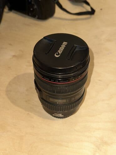 Объектив Canon EF 24-105mm f/4L at lalafo.kg Объектив Canon EF 24-105mm f/4L