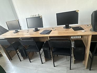 Бычуучу столдор: Компьютердик үстөлү, Текчелери бар lalafo.kg да — 8 Бычуучу столдор: Компьютердик үстөлү, Текчелери бар — 8