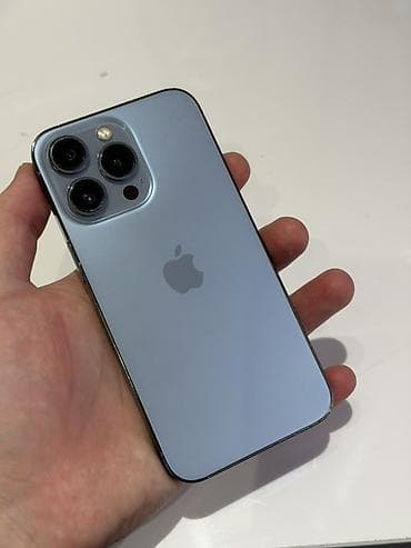 IPhone 13 Pro, Б/у, 128 ГБ, Sierra Blue, Защитное стекло, Чехол, Кабель, 90 % at lalafo.kg IPhone 13 Pro, Б/у, 128 ГБ, Sierra Blue, Защитное стекло, Чехол, Кабель, 90 %