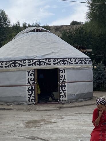 Юрта традиционного типа - Каркас: деревянный, круглая форма at lalafo.kg Юрта традиционного типа - Каркас: деревянный, круглая форма