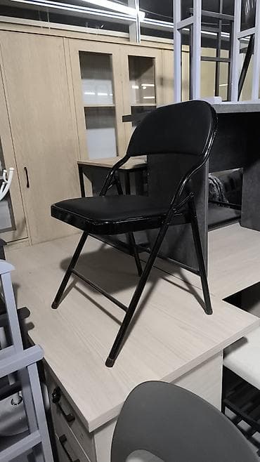 Тигүүчүлөр үчүн отургучтар: Жүрүшкө арналган бүктөлмө отургуч, Темир, түсү - Боз lalafo.kg да — 1 Тигүүчүлөр үчүн отургучтар: Жүрүшкө арналган бүктөлмө отургуч, Темир, түсү - Боз — 1