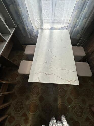 Бычуучу столдор: Ашкана үчүн үстөл, Жаңы, Тик бурчтуу, Бүктөлбөгөн lalafo.kg да — 8 Бычуучу столдор: Ашкана үчүн үстөл, Жаңы, Тик бурчтуу, Бүктөлбөгөн — 8