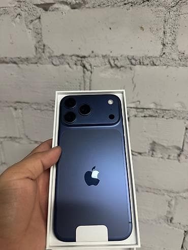 Datsun: IPhone 17 Pro Max, Новый, 256 ГБ, Синий, Зарядное устройство, Защитное стекло, Чехол, 100 % at lalafo.kg — 5 Datsun: IPhone 17 Pro Max, Новый, 256 ГБ, Синий, Зарядное устройство, Защитное стекло, Чехол, 100 % — 5