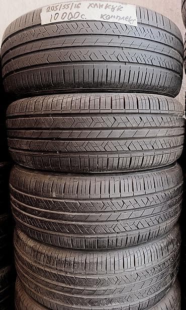 Шины 205 / 55 / R 16, Лето, Б/у, Комплект, Легковые, Корея, Hankook at lalafo.kg Шины 205 / 55 / R 16, Лето, Б/у, Комплект, Легковые, Корея, Hankook