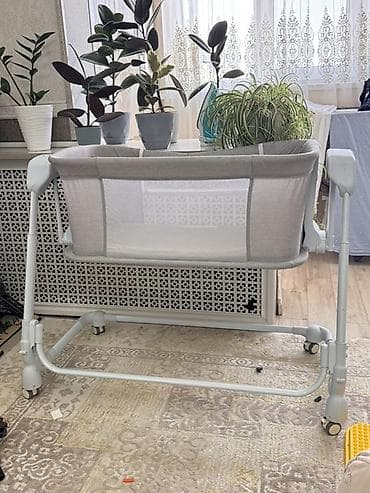 Бала үчүн комод: Люлька, Бешик, Металл, түсү - Боз lalafo.kg да — 1 Бала үчүн комод: Люлька, Бешик, Металл, түсү - Боз — 1