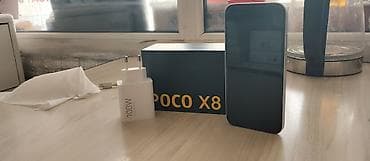 Poco X8 Pro, Б/у, 512 ГБ, цвет - Белый, В рассрочку, 2 SIM at lalafo.kg Poco X8 Pro, Б/у, 512 ГБ, цвет - Белый, В рассрочку, 2 SIM