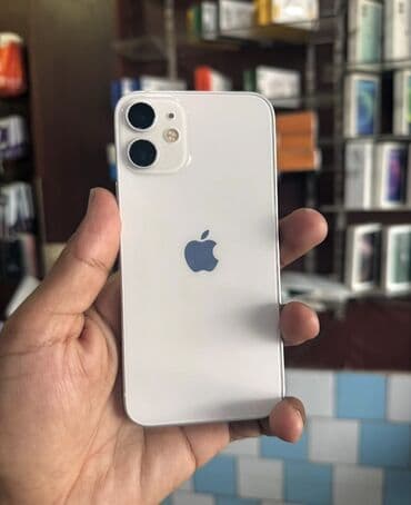 IPhone 12 mini, Белый at lalafo.kg IPhone 12 mini, Белый