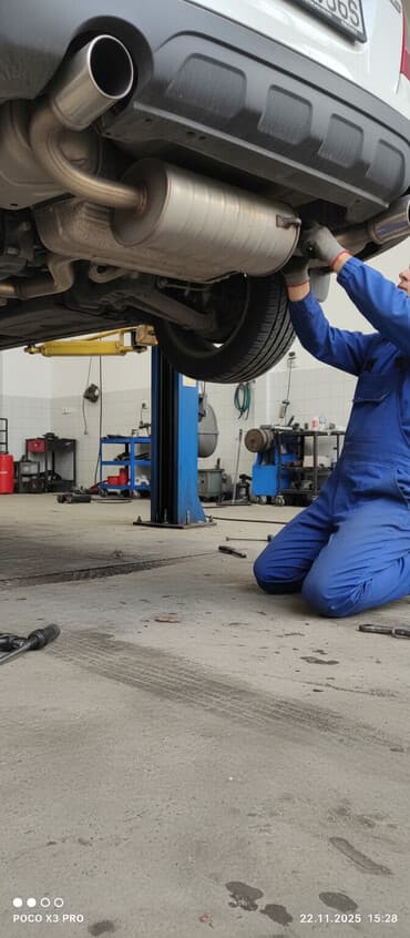 Глушитель Toyota Оригинал at lalafo.kg Глушитель Toyota Оригинал