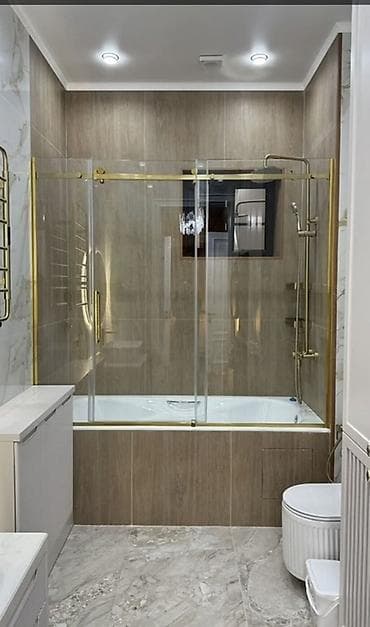 Стеклянные ограждения и перегородки для ванных комнат и душевых под at lalafo.kg Стеклянные ограждения и перегородки для ванных комнат и душевых под