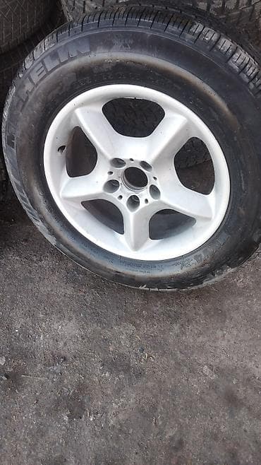 Колеса в сборе 235 / 65 / R 17, Всесезонная, Б/у, Запаска, Литые, отверстий - 5 at lalafo.kg Колеса в сборе 235 / 65 / R 17, Всесезонная, Б/у, Запаска, Литые, отверстий - 5