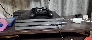 PlayStation 4 Pro (CUH-7216B), 1 ТБ, цвет чёрный. - Полностью at lalafo.kg PlayStation 4 Pro (CUH-7216B), 1 ТБ, цвет чёрный. - Полностью