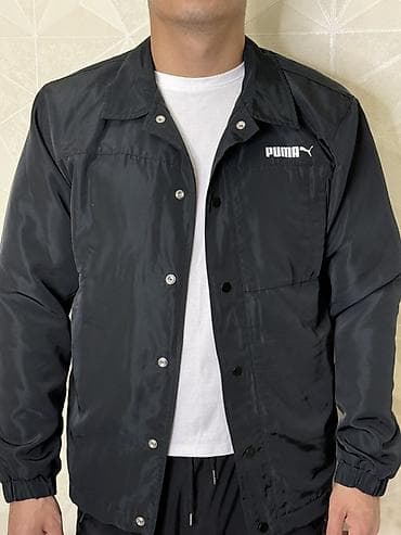 Мужская куртка, M, Puma, Новый, цвет - Черный, Самовывоз, Платная доставка at lalafo.kg Мужская куртка, M, Puma, Новый, цвет - Черный, Самовывоз, Платная доставка