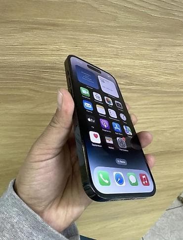 IPhone 15 Pro, Б/у, 128 ГБ, Black Titanium, Коробка, 77 % at lalafo.kg IPhone 15 Pro, Б/у, 128 ГБ, Black Titanium, Коробка, 77 %