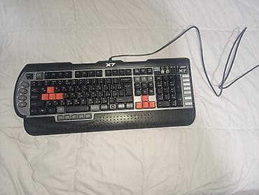 Клавиатура, A4Tech, Проводное подключение, Размер: 100% at lalafo.kg Клавиатура, A4Tech, Проводное подключение, Размер: 100%