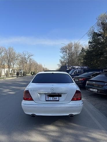 Mercedes-Benz S-Class: 2003 г., 5 л, Автомат, Бензин, Седан at lalafo.kg Mercedes-Benz S-Class: 2003 г., 5 л, Автомат, Бензин, Седан