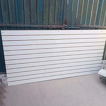 Панель для торгового оборудования (слатволл/реечная панель)2.40х1.20 at lalafo.kg Панель для торгового оборудования (слатволл/реечная панель)2.40х1.20