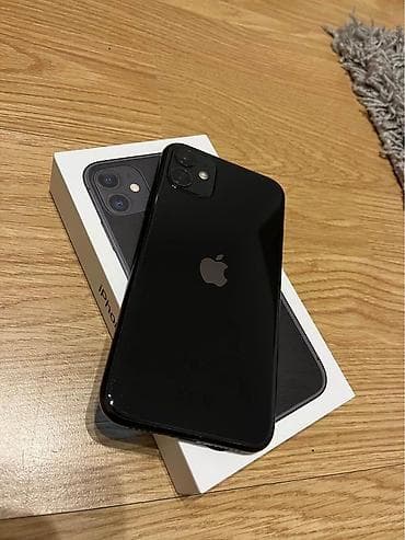 IPhone 11, Б/у, 64 ГБ, Черный, Зарядное устройство, Защитное стекло, Чехол, 100 % at lalafo.kg IPhone 11, Б/у, 64 ГБ, Черный, Зарядное устройство, Защитное стекло, Чехол, 100 %