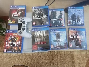 Игровая консоль PlayStation 4 (белая) с беспроводным геймпадом lalafo.kg да — 1 Игровая консоль PlayStation 4 (белая) с беспроводным геймпадом — 1