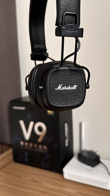 Накладные, Marshall, Б/у, Беспроводные (Bluetooth), Классические at lalafo.kg Накладные, Marshall, Б/у, Беспроводные (Bluetooth), Классические