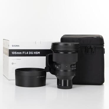 Объектив SIGMA 105mm F1.4 DG HSM | Art Сониге тушот Абалы жаны бойдон at lalafo.kg Объектив SIGMA 105mm F1.4 DG HSM | Art Сониге тушот Абалы жаны бойдон