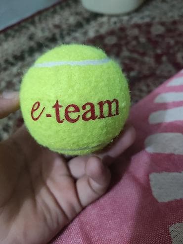 Теннисный мяч e‑team - Классический размер и форма теннисного мяча - at lalafo.kg Теннисный мяч e‑team - Классический размер и форма теннисного мяча -