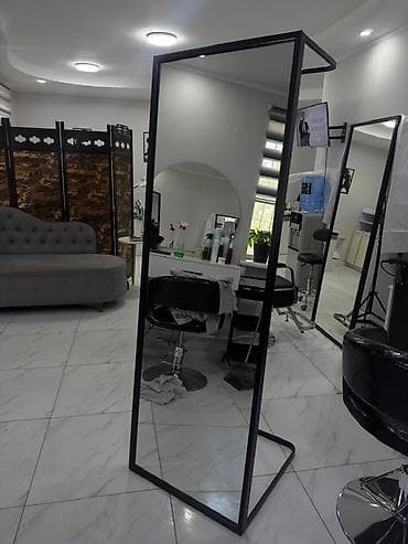 Напольное зеркало для салона - Полноростовое, две рабочие стороны — at lalafo.kg Напольное зеркало для салона - Полноростовое, две рабочие стороны —