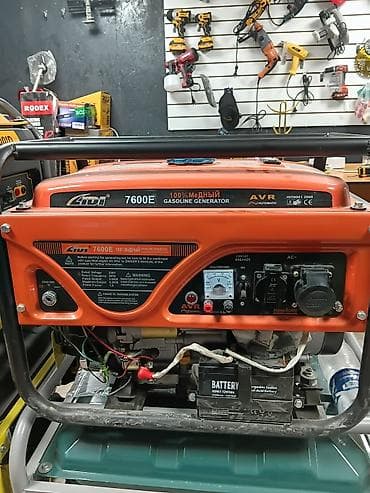 Бензиновый генератор SDI 7600E - Мощность: серия 7600E, стабилизация lalafo.kg да Бензиновый генератор SDI 7600E - Мощность: серия 7600E, стабилизация