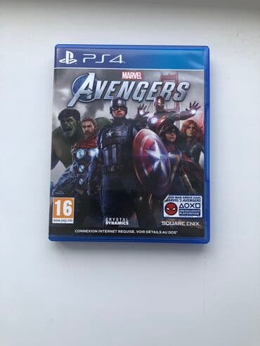Игра для PlayStation4 в Marvel Мстители игра новая Состояние идеальное at lalafo.kg Игра для PlayStation4 в Marvel Мстители игра новая Состояние идеальное