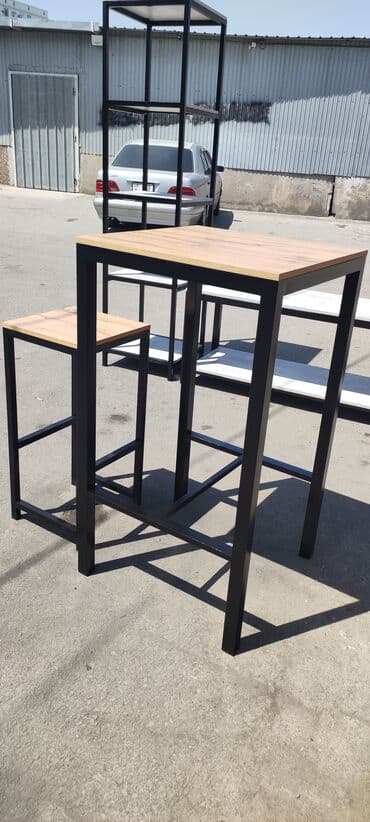 Стол и стул для кафе, Новый, Самовывоз at lalafo.kg Стол и стул для кафе, Новый, Самовывоз