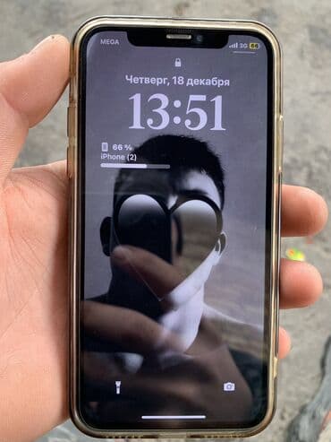 IPhone X, Б/у, 256 ГБ, Черный, Чехол, 100 % at lalafo.kg IPhone X, Б/у, 256 ГБ, Черный, Чехол, 100 %