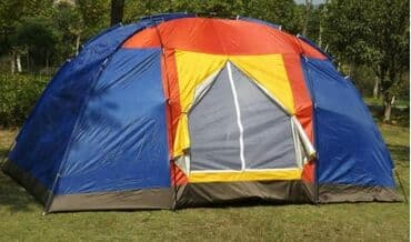 10ти местная палатка. Размер 380см×2,2м.Высота 180см. Ткань at lalafo.kg 10ти местная палатка. Размер 380см×2,2м.Высота 180см. Ткань